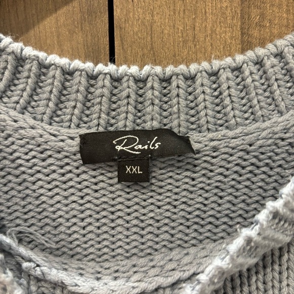 RAILS XXL Zoey Daisey Knit Flower Print Pullover Sweater - Picture 5 of 12